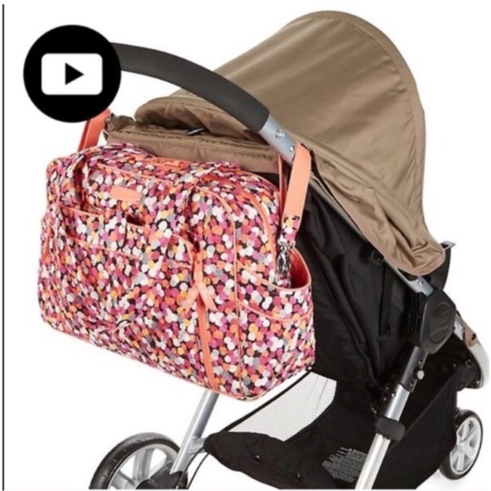 Vera Bradley Pixie Confetti baby bag - Picture 2 of 15